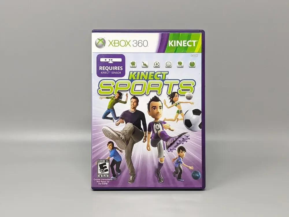 Kinect Sports (Xbox 360, 2010) Complete Manual Tested
